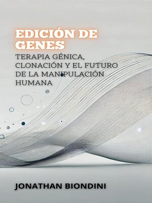 cover image of Edición De Genes